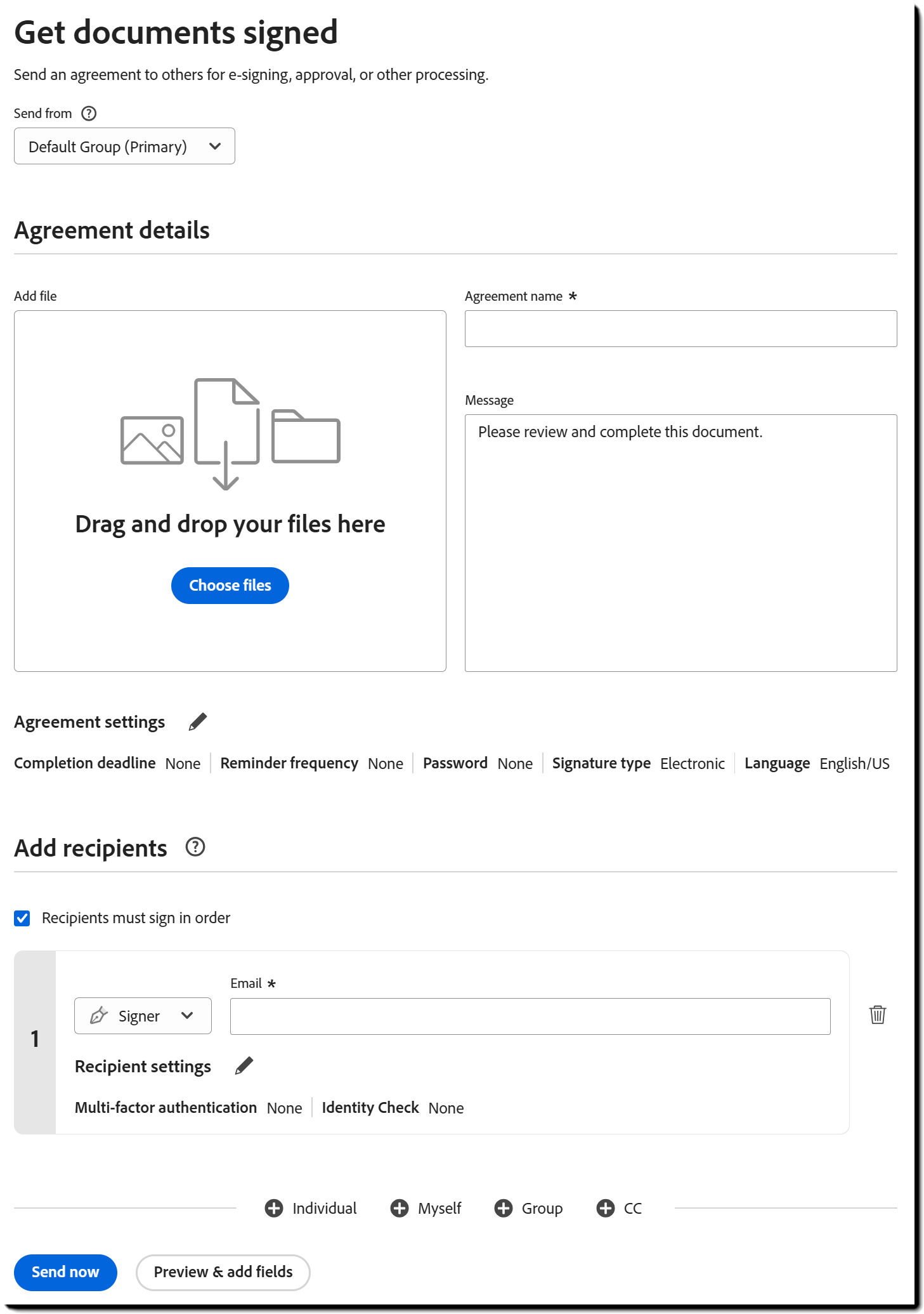 An images showing the complete Compose page
