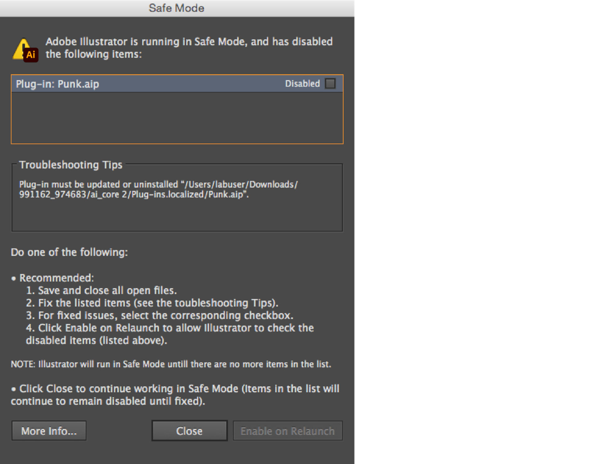 Diagnostische informatie in het gedeelte Tips voor probleemoplossing