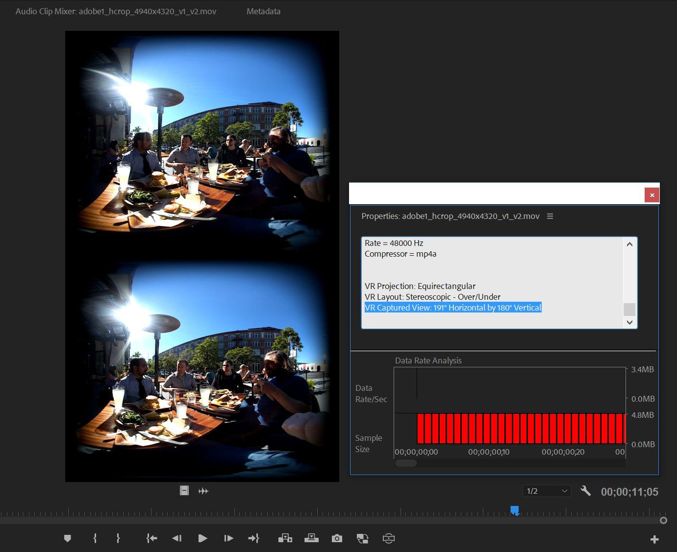 Learn about VR editing in Premiere Pro