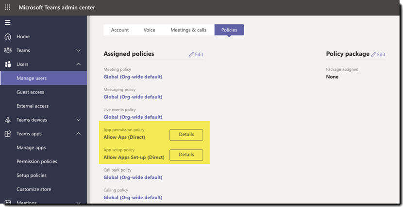 Verify the policies are attached to the user