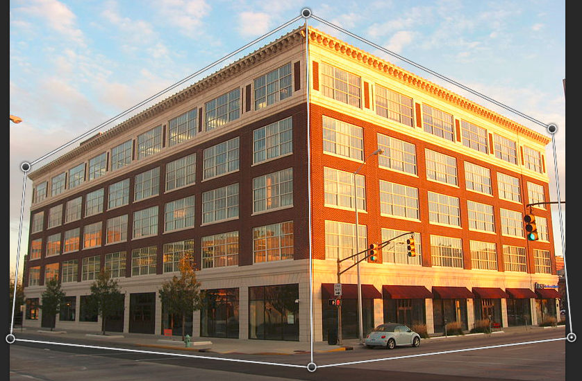 Hajlítás mód a Photoshopban