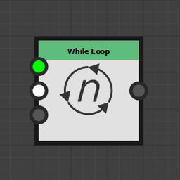 Whle Loop node