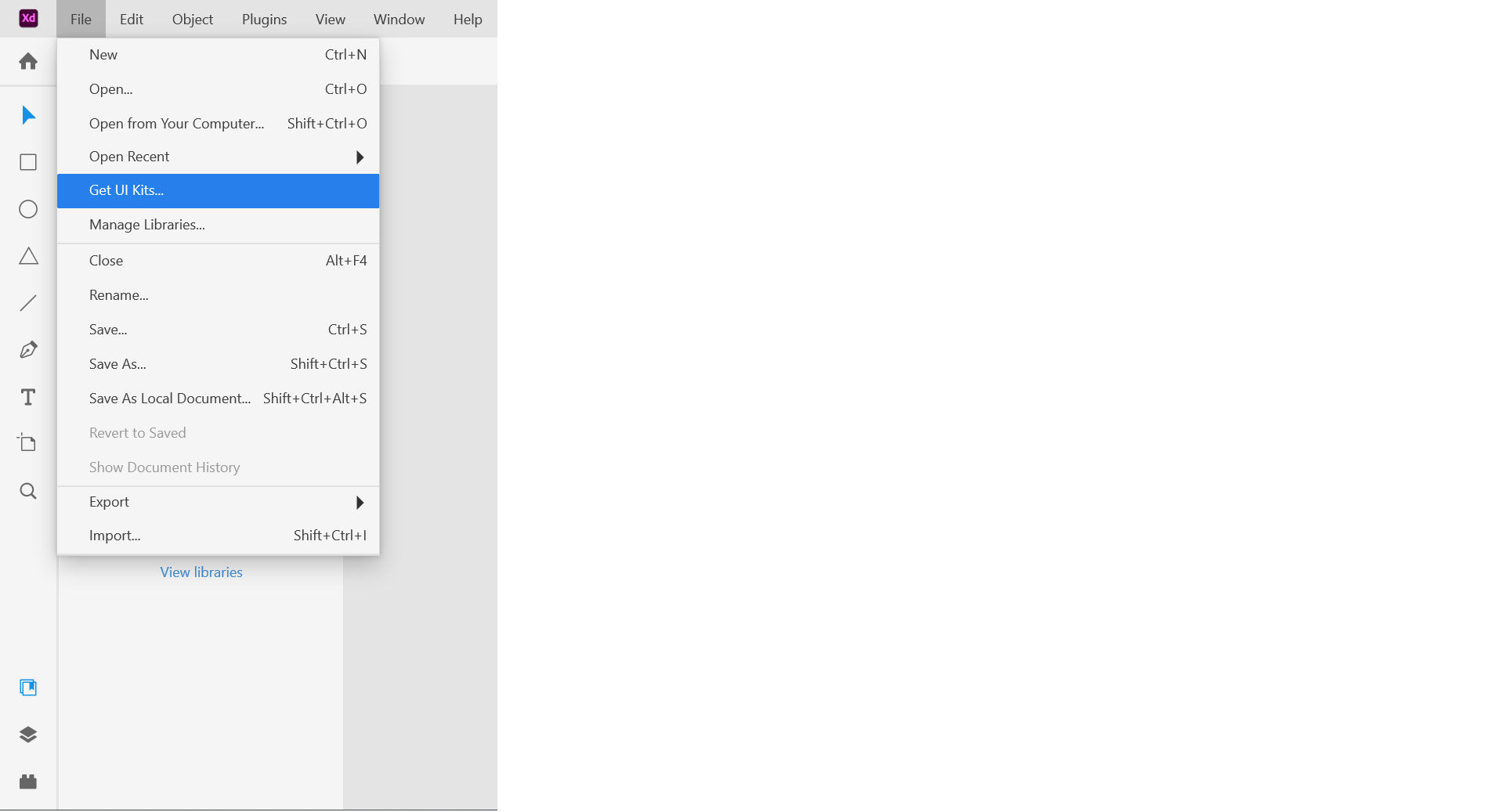Accès aux kits d’interface utilisateur