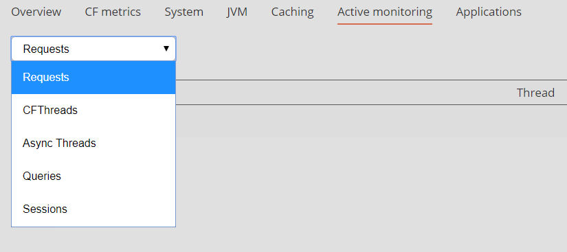 Active monitoring