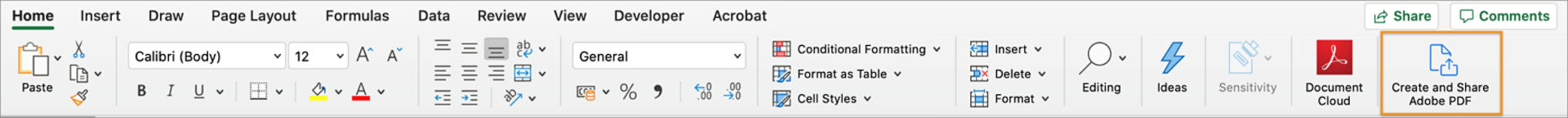 Create And Share Adobe PDF