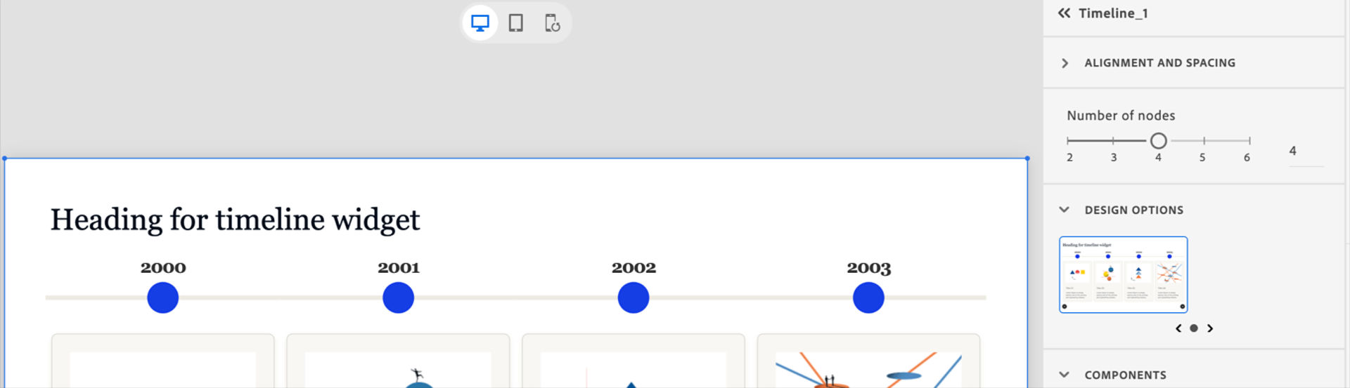 Adding the number of nodes