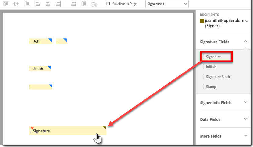 Add form fields