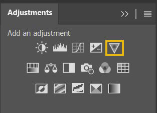 Add a Vibrance adjustment layer
