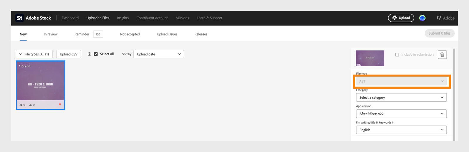 Include all dependencies (such as fonts, media, and project assets) and avoid unsupported plugins to ensure successful submission and review.