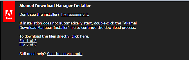 Akamai Download Manager Installer