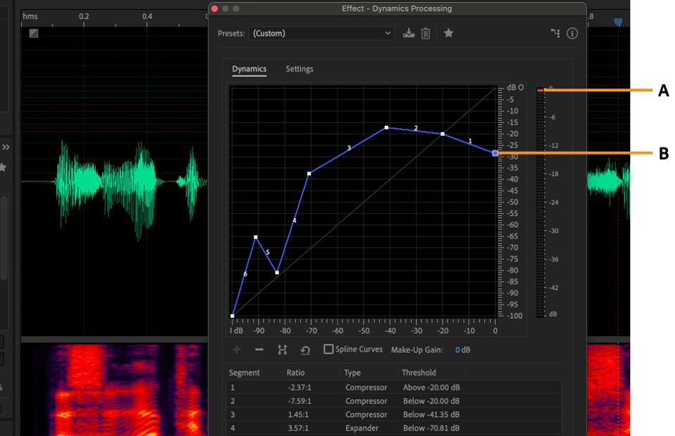 Level Meter and Gain Reduction Meter