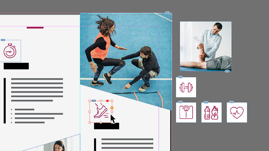 Graphics being added to the layout