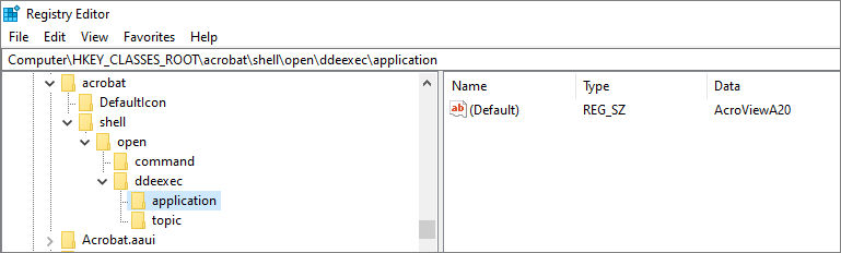 Navigate to application folder