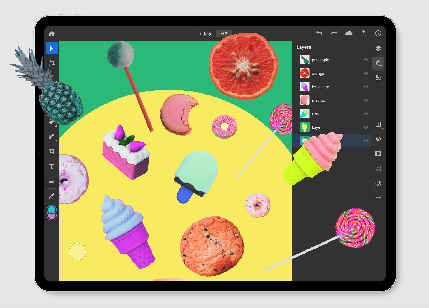 Open and edit large PSDs on your iPad