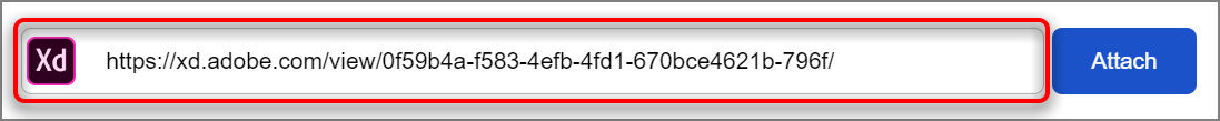 Paste a link to XD prototype or design specification