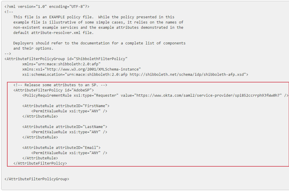 이름 및 이메일 속성 편집