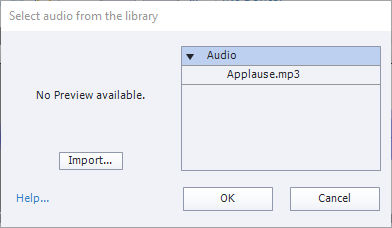 Audio library