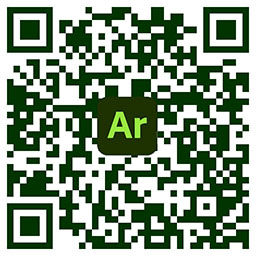 QR Code that points to https://adobeaero.test-app.link/xXJTfPEmJqb