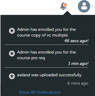 Notification window