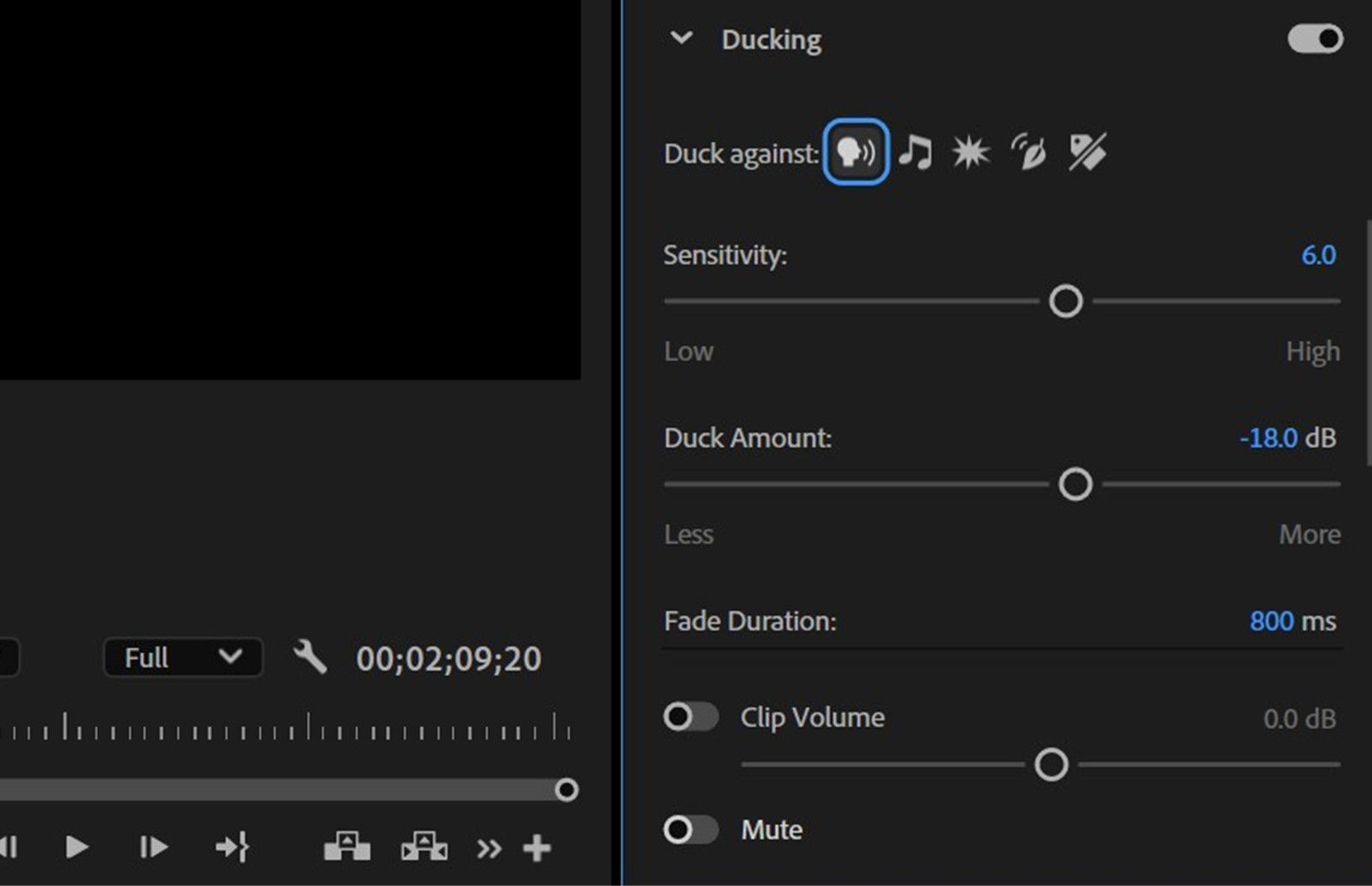 The Essential Sound panel is open and the remix option is selected.