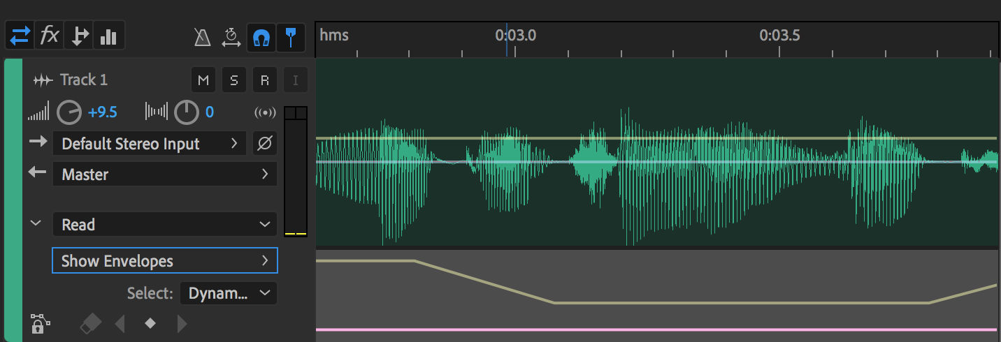 Automating track settings in the Editor panel