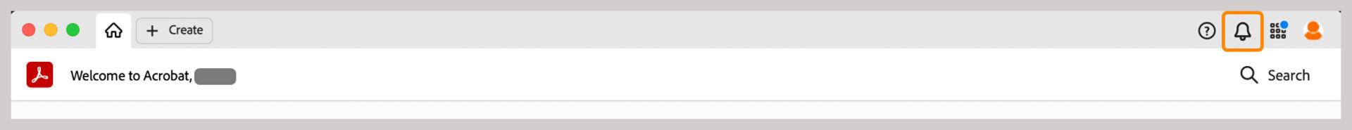 Notifications in Acrobat