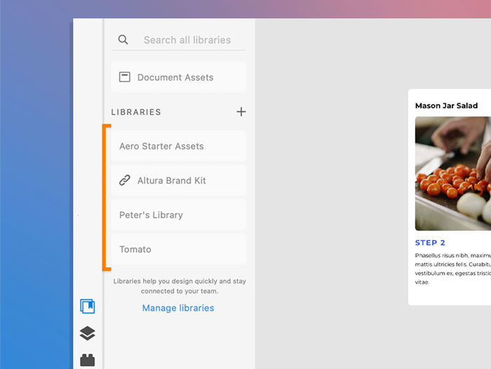 Browse your shared library