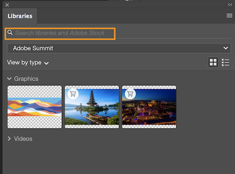 CCT Pro-ค้นหาสต็อกแอสเซทในแถบค้นหา