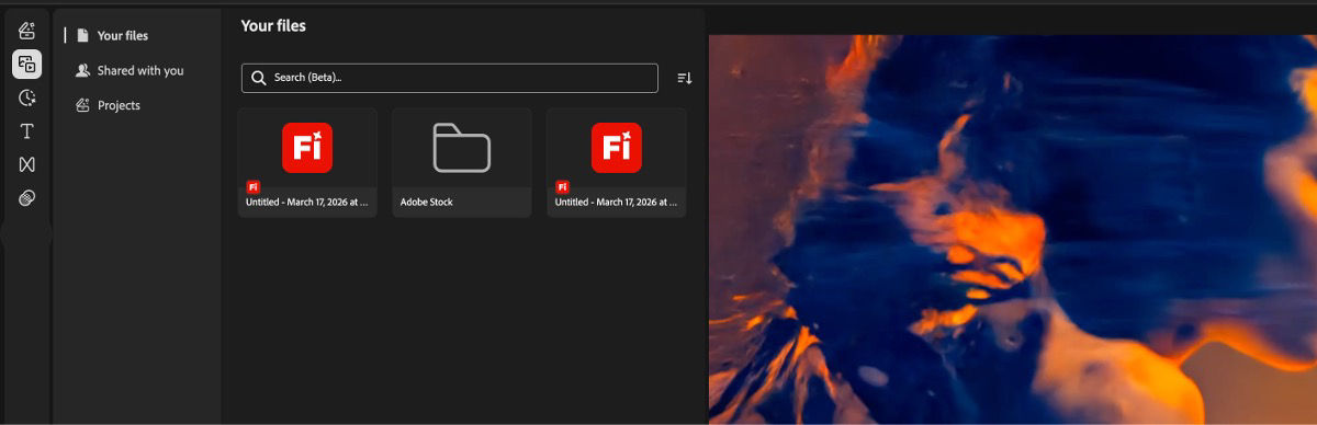 The Sources panel is open and it lists all the videos added as well as the timeline. There are options to search the timeline as well as upload new media files. 