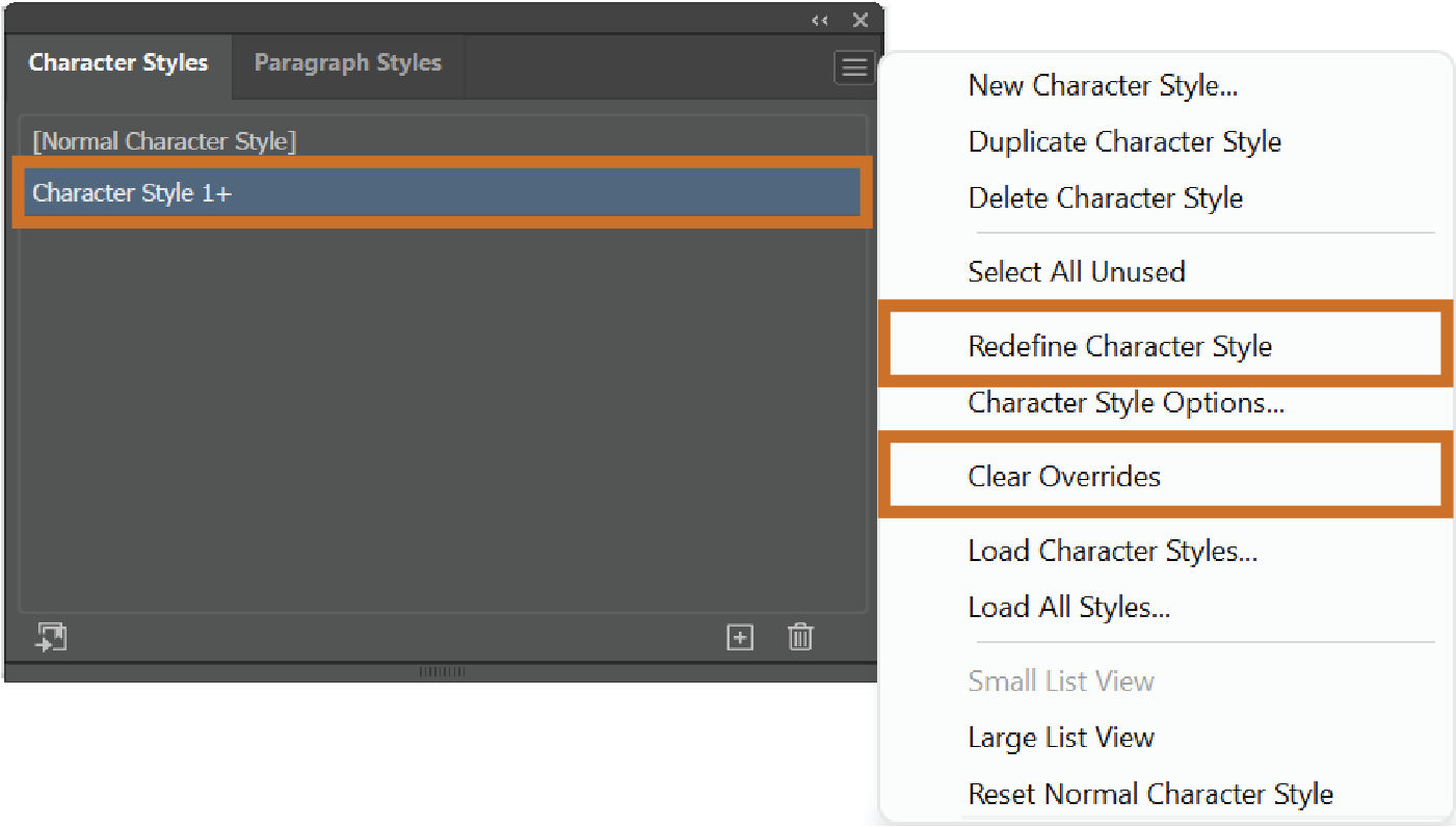 Remove Style Overrides
