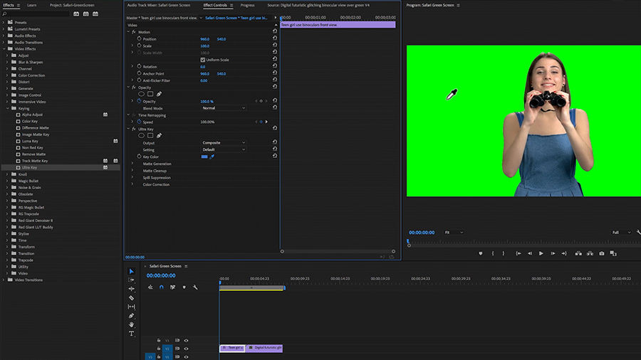 Chroma key premiere discount