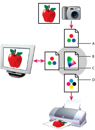 Photoshop Managing color with profiles