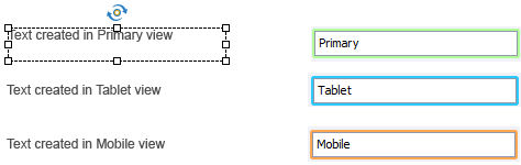 Text caption color coding