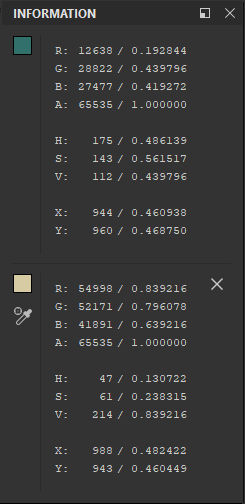 Sampled information