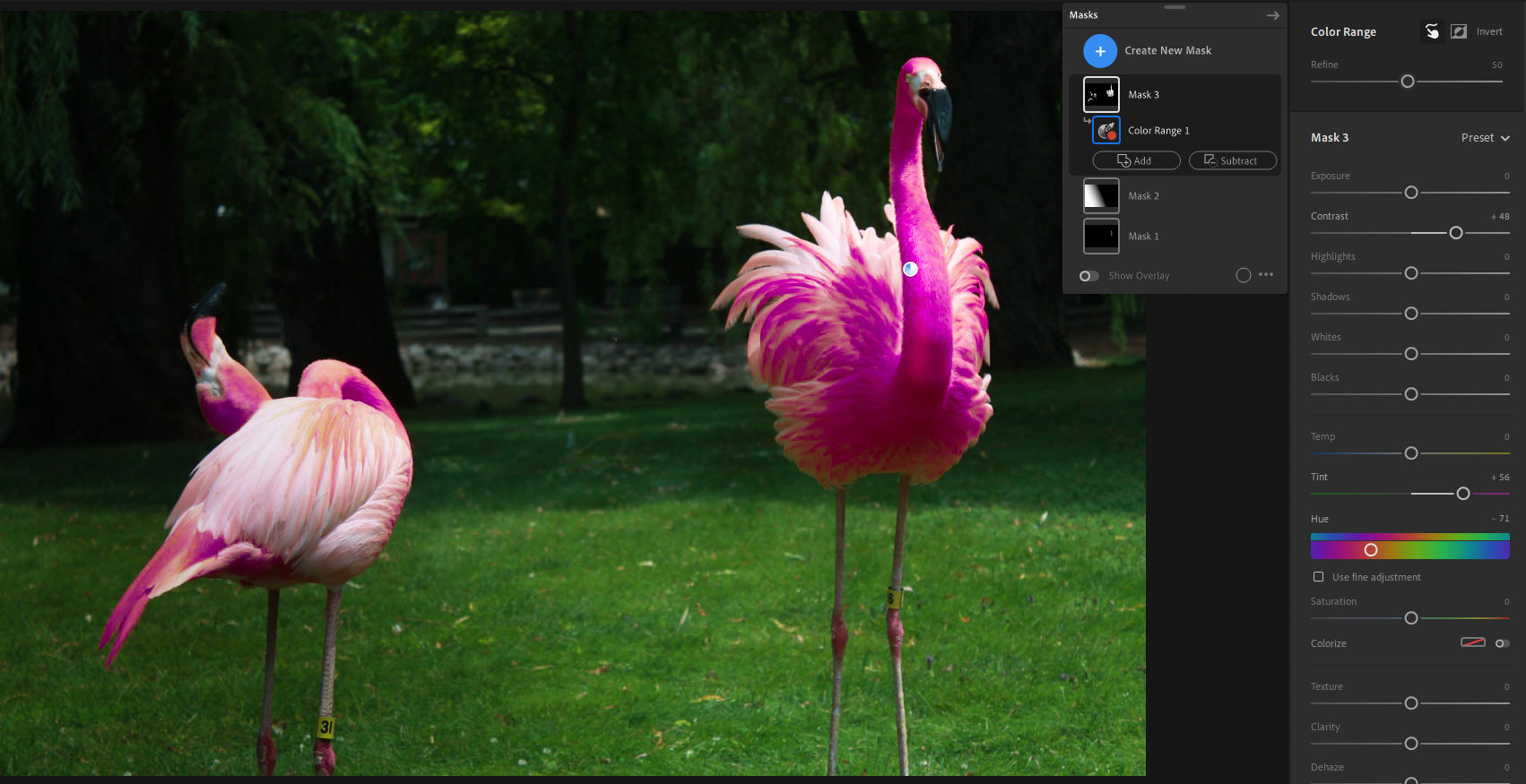 Color Range in Masking
