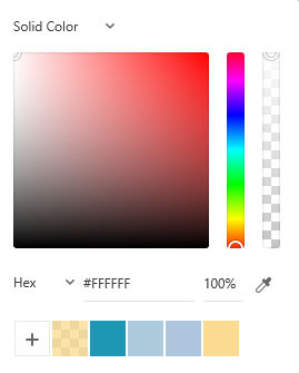 The color picker