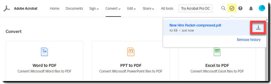 Download the compressed file
