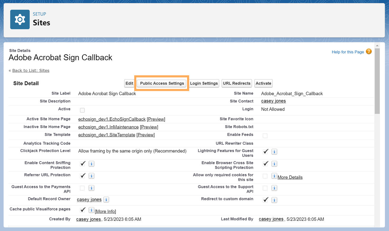 Configure Acrobat Sign for Salesforce for sending large documents.