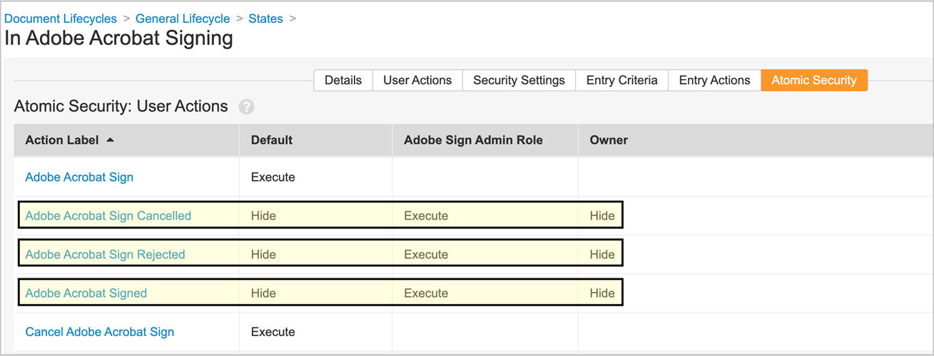 Acrobat Sign for Veeva Vault: Add Adobe Sign Admin Role