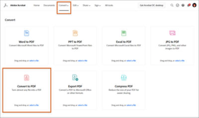 How To Convert To PDFs Online Convert To Pdf