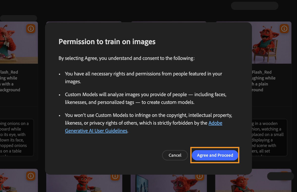 The Start with your own images is selected among the listed use cases.