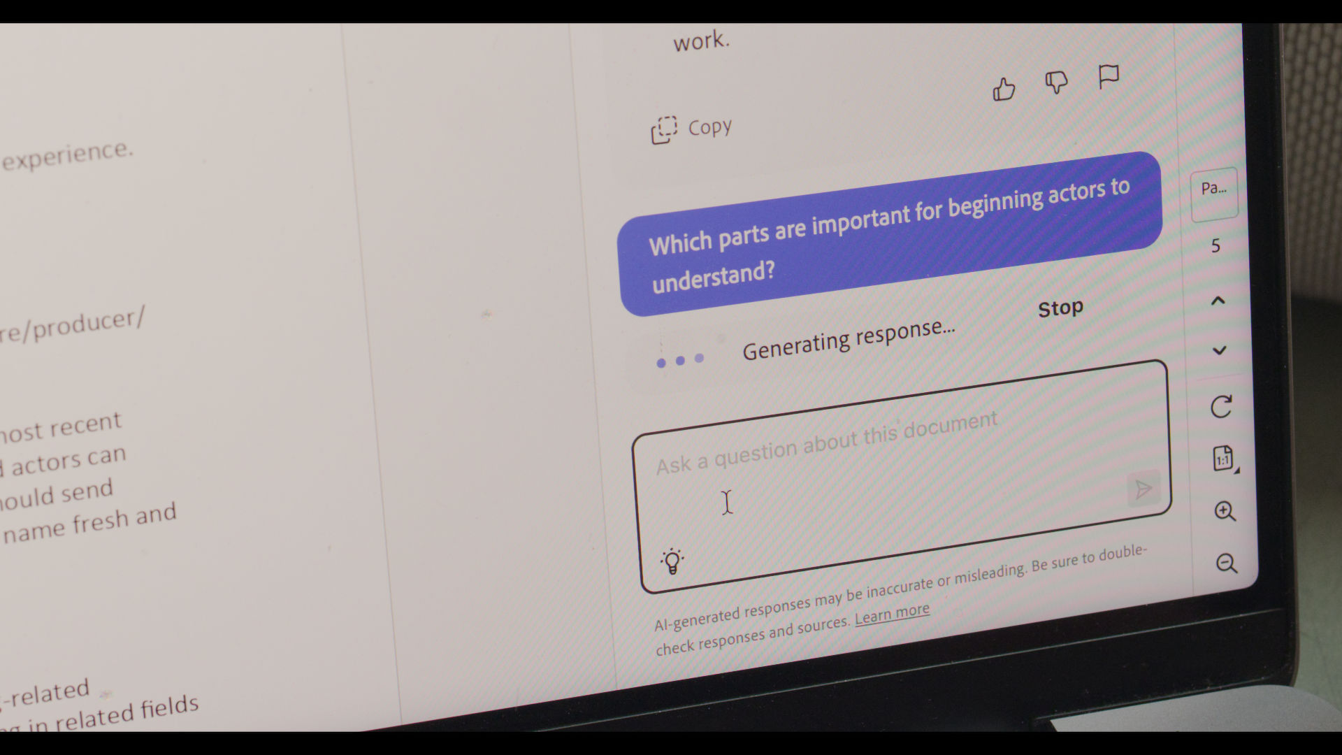 Get insights quickly