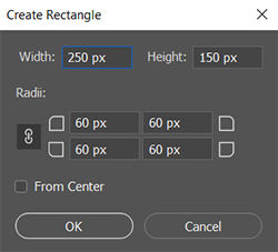 Create rectangle