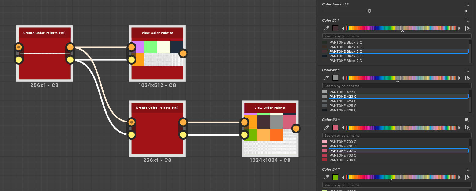 Create color palette: Example 3