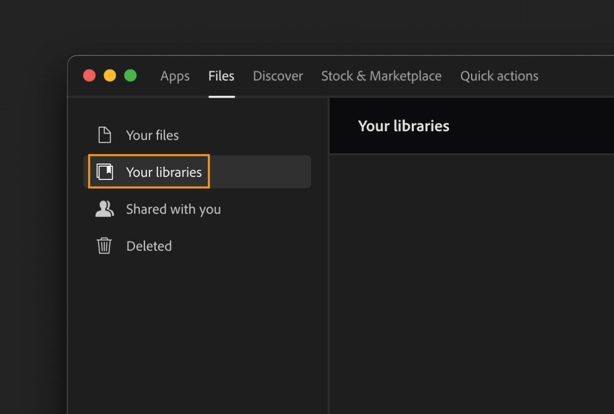 Adding 3D models using the Creative Cloud desktop app.