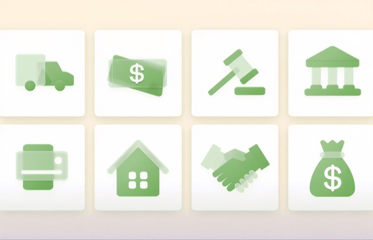 A three-dimensional artwork of a stylized human face. It's composed of various geometric shapes and blocks of color, including yellow, blue, orange, white, and gray.