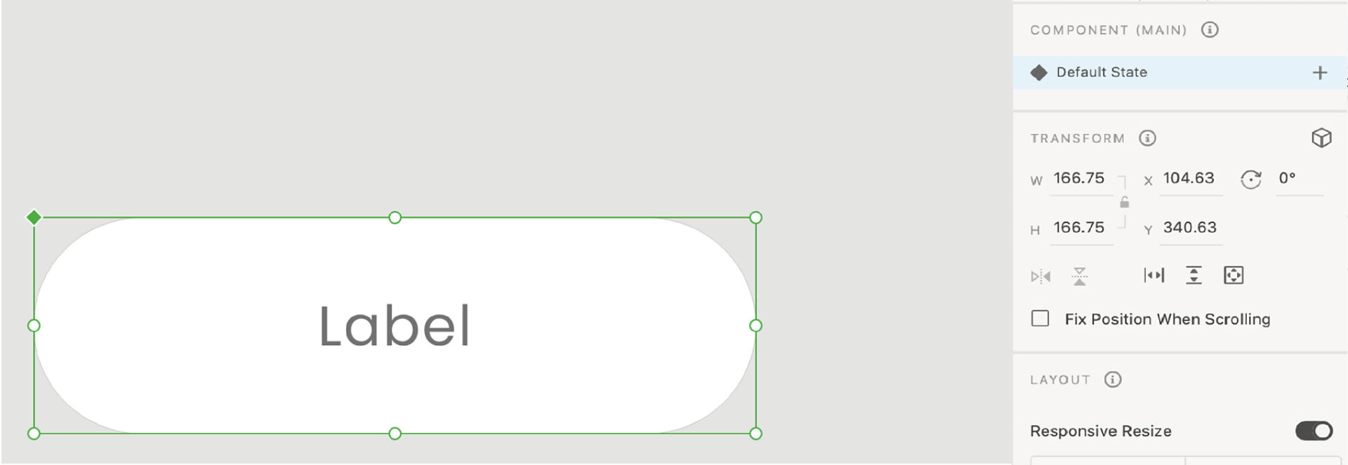 Adding states to a component