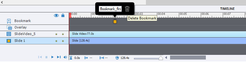 Delete Bookmark