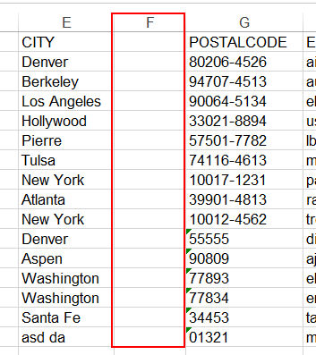 spreadsheetdeletecolumn output