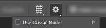 Disable the Classic mode